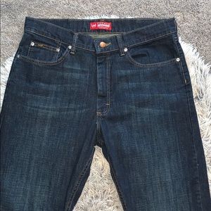 Men’s Lee dark wash jeans